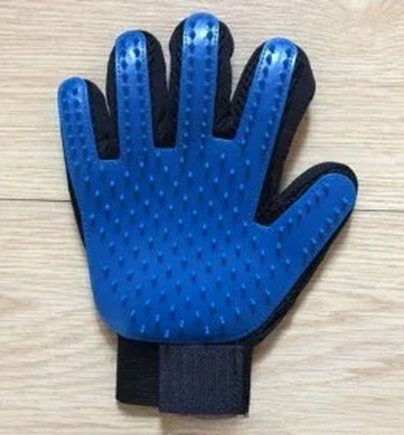 1Pc Pet Cat and Dog Grooming Cleaning Brush Gloves, Depilatory Gloves, Animal Bathing, Dog Comb Effective Removal Back Massage