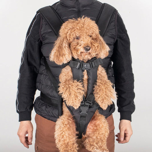 1PC Pet Front Dog Carrier Backpacks, Adjustable Backpack Carrier, Dog Front Carrier for Hiking, Cycling