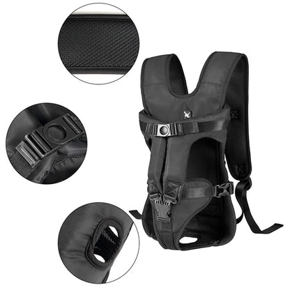 1PC Pet Front Dog Carrier Backpacks, Adjustable Backpack Carrier, Dog Front Carrier for Hiking, Cycling