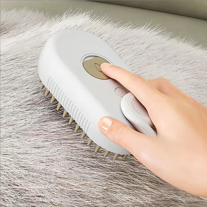 3-In-1 Dog Hair Brush Cat Hair Brush Electric Pet Cleaning Brush Steam Spray Brush Massage Hair Removal Comb anti Flying Brush