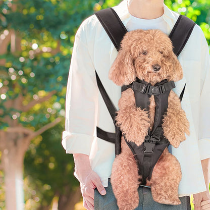 1PC Pet Front Dog Carrier Backpacks, Adjustable Backpack Carrier, Dog Front Carrier for Hiking, Cycling
